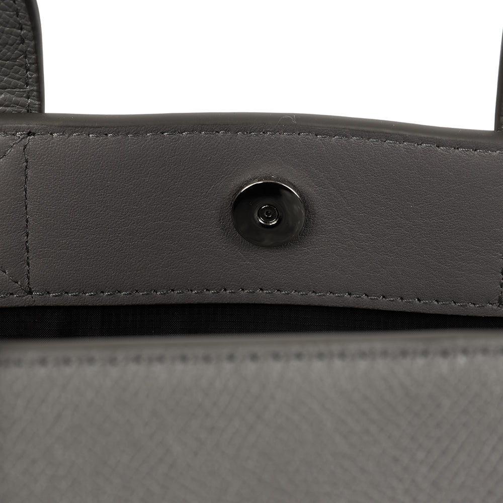 Burberry Tote in Grey, Leather — Alternate View 8