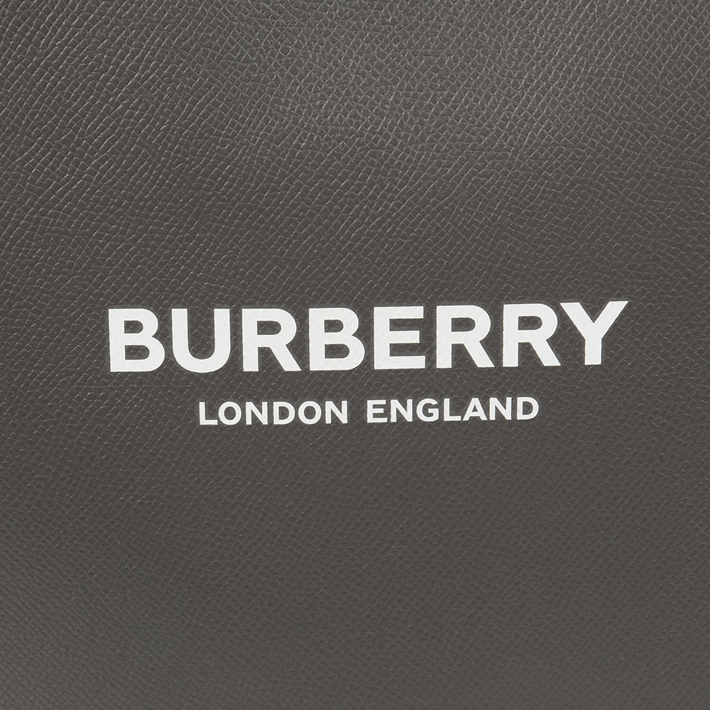 Burberry Tote in Grey, Leather — Alternate View 7