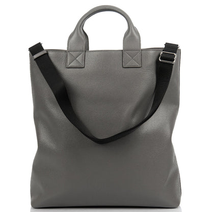 Burberry Tote in Grey, Leather — Top View