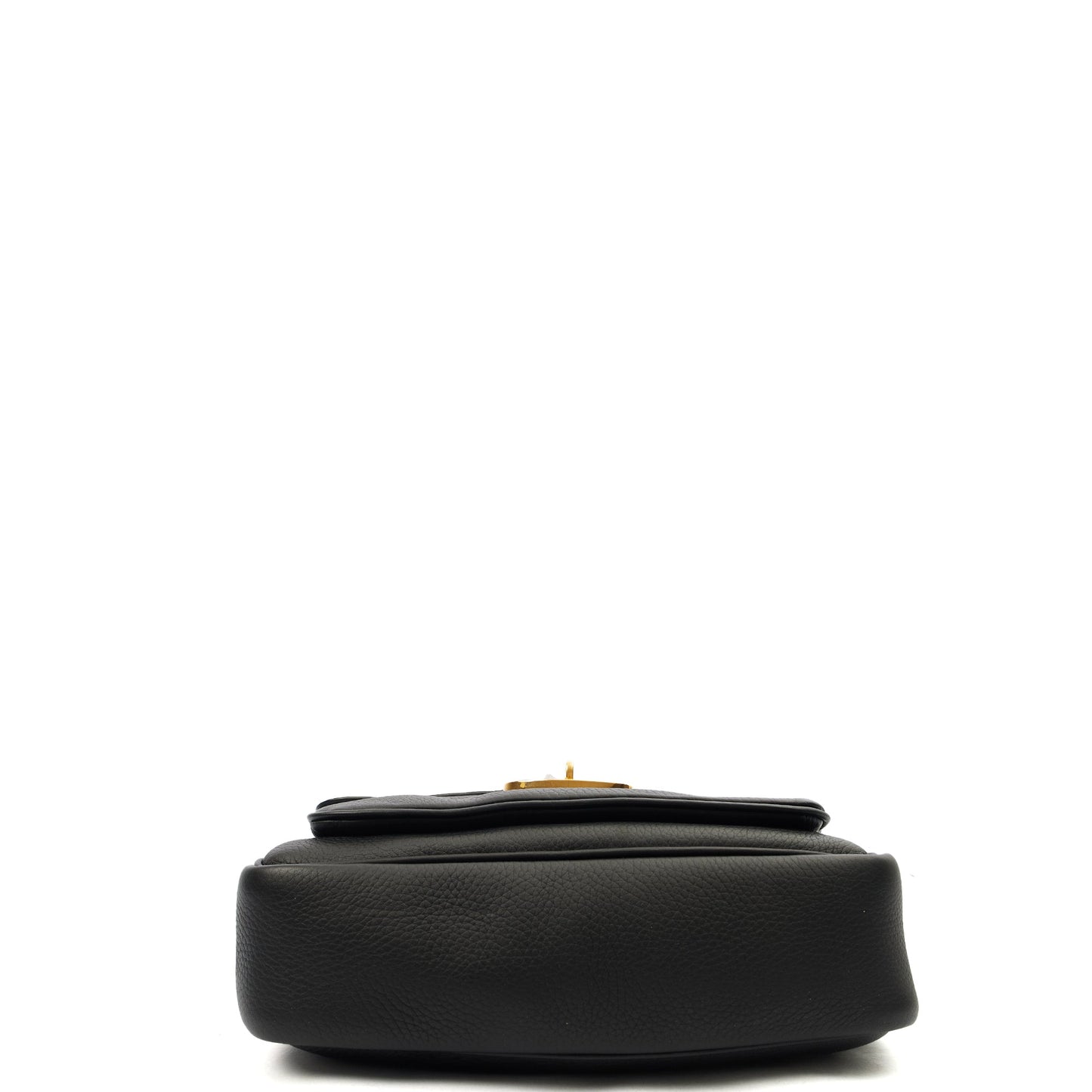 Mulberry Satchel Darley Shoulder Bag  in Black, Leather — Top View