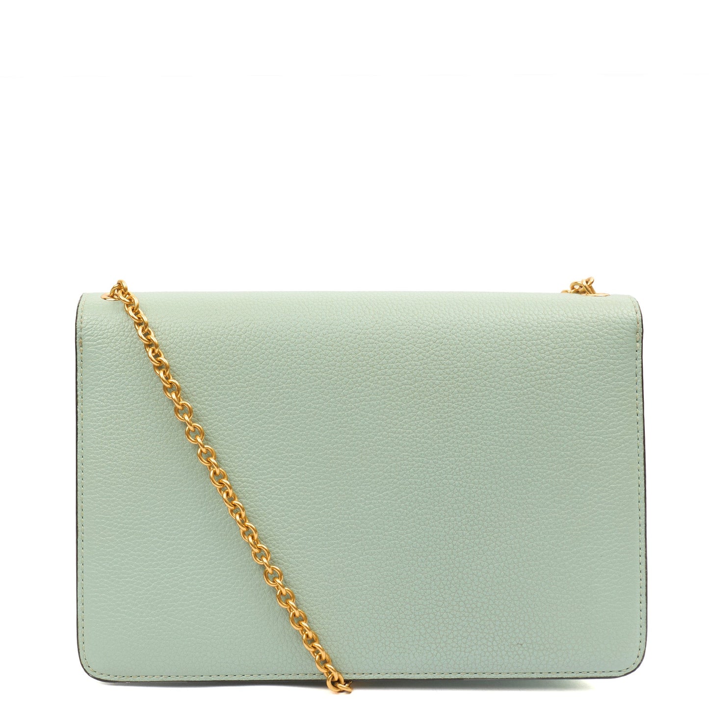 Mulberry Cross Body Darley Shoulder Bag  in Mint, Calfskin Leather — Top View