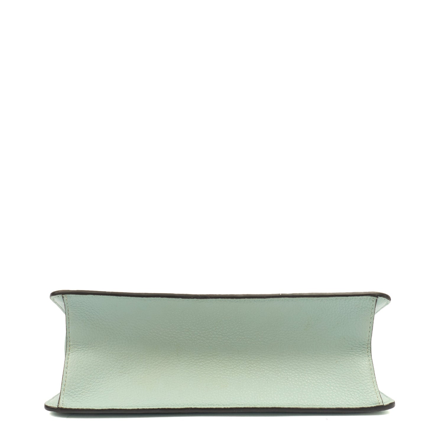 Mulberry Cross Body Darley Shoulder Bag  in Mint, Calfskin Leather — Detail View