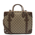 Gucci Top Handle Crossbody  in Brown, Leather — Front View