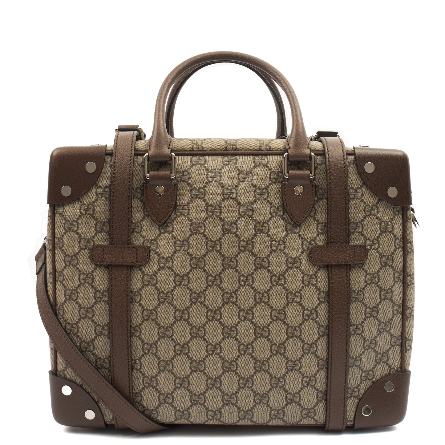 Gucci Top Handle Crossbody  in Brown, Leather — Alternate View 8