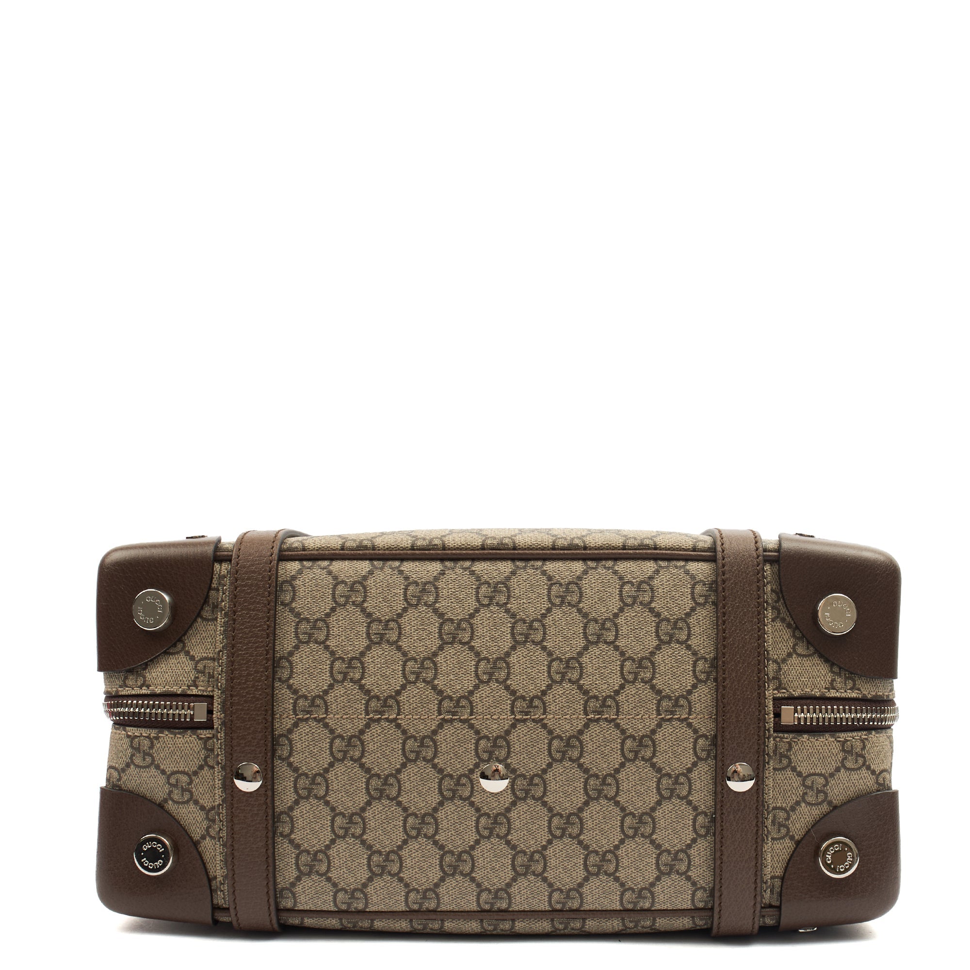 Gucci Top Handle Crossbody  in Brown, Leather — Alternate View 18