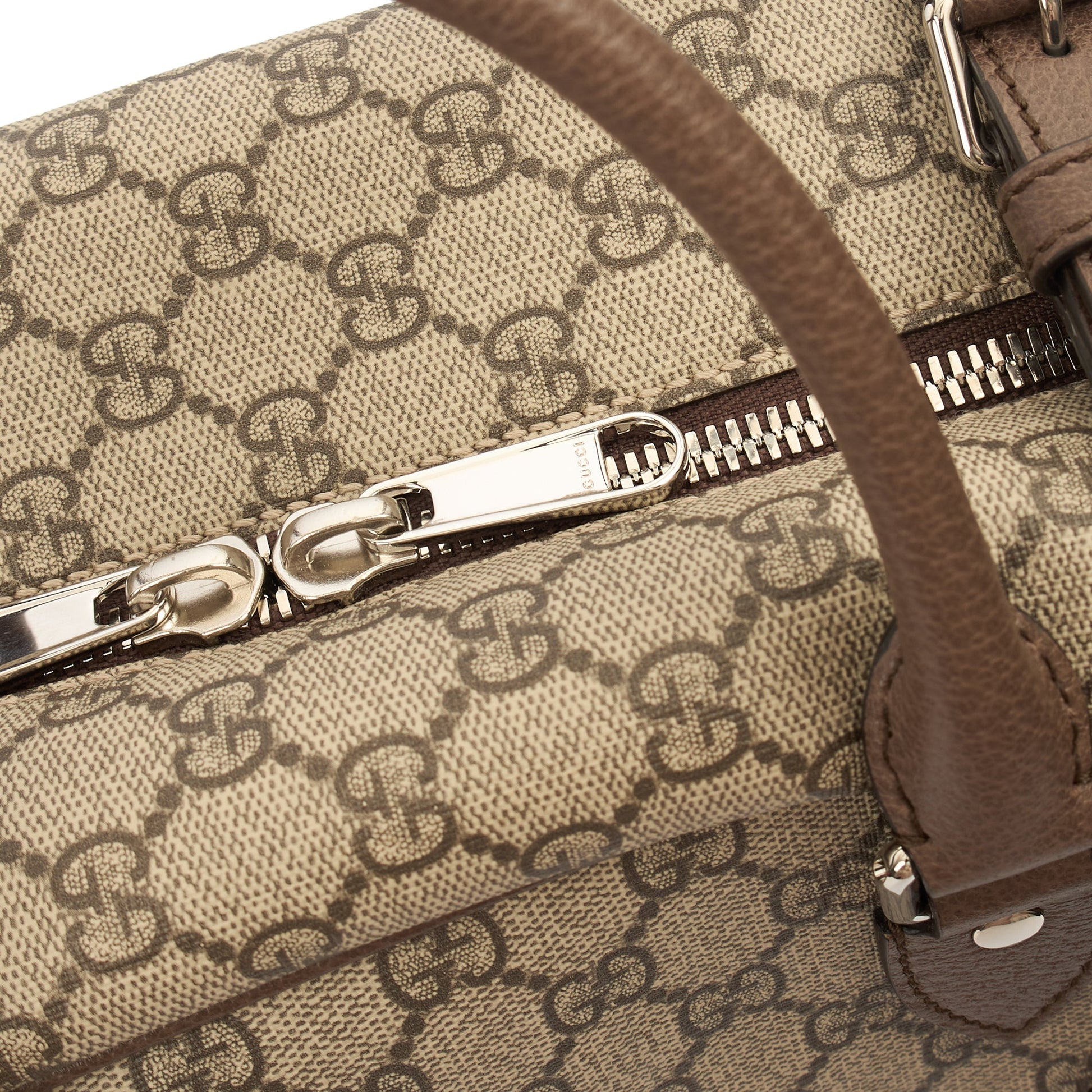 Gucci Top Handle Crossbody  in Brown, Leather — Alternate View 19