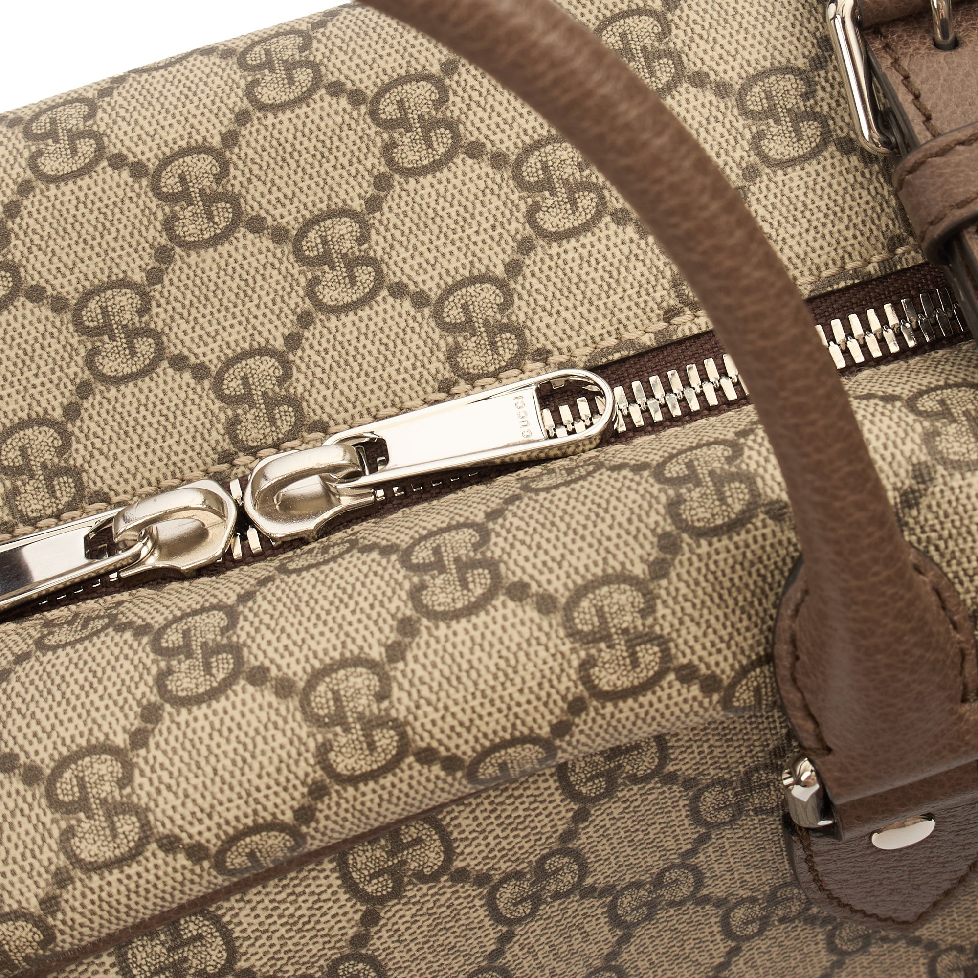 Gucci Top Handle Crossbody  in Brown, Leather — Alternate View 12