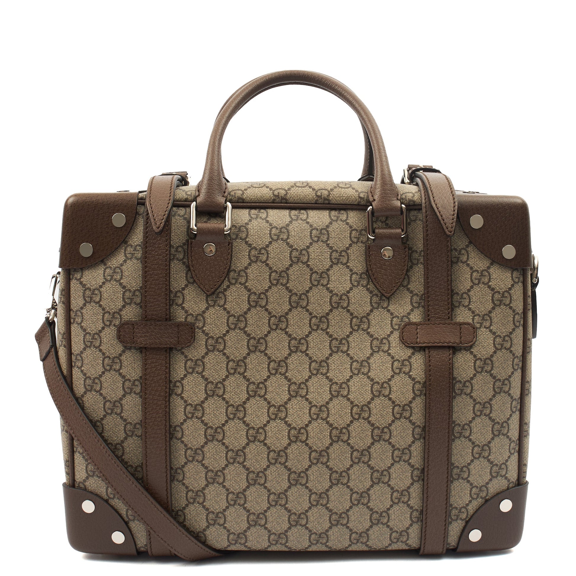 Gucci Top Handle Crossbody  in Brown, Leather — Alternate View 10