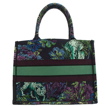 Christian Dior Tote Book Tote - Small in Blue, Fabric — Alternate View 9
