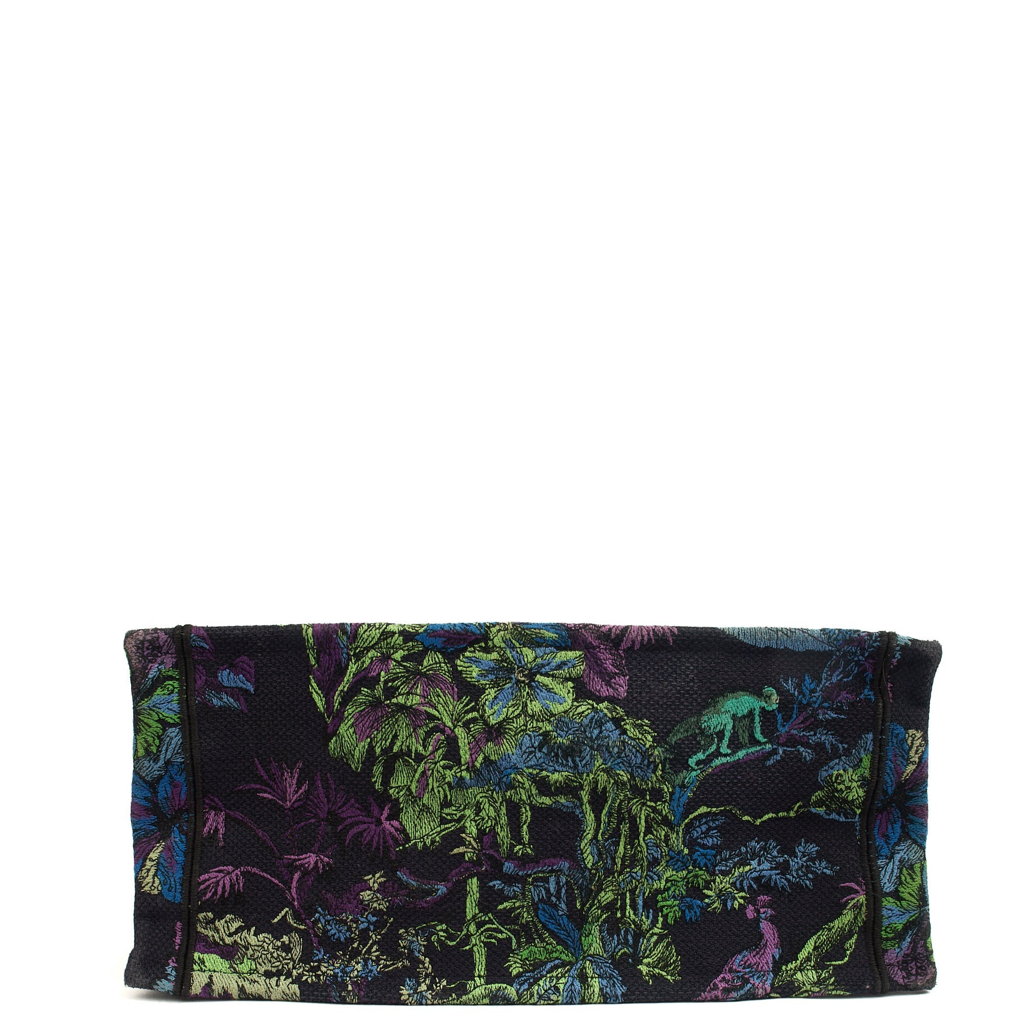 Christian Dior Tote Book Tote - Small in Blue, Fabric — Top View