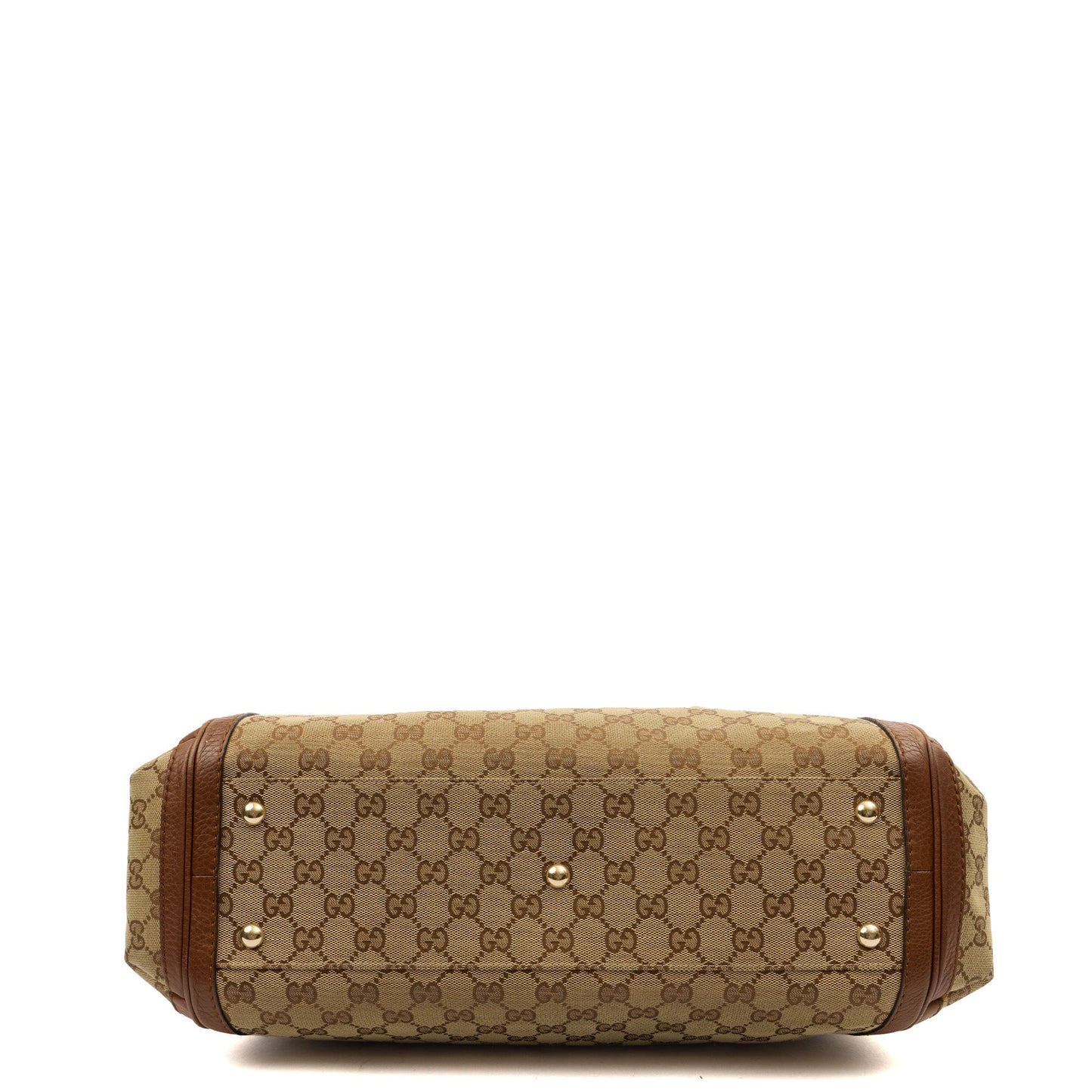 Gucci Tote Bamboo Shopper Tote - Medium in Brown, Canvas — Alternate View 10