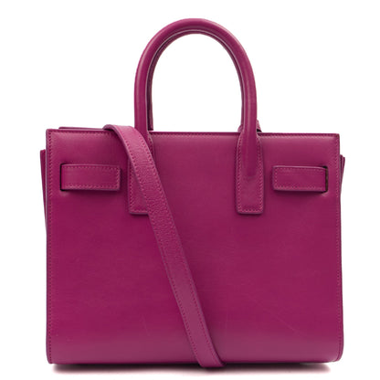 Saint Laurent Tote Sac de Jour Nano in Pink, Calfskin Leather — Alternate View 9