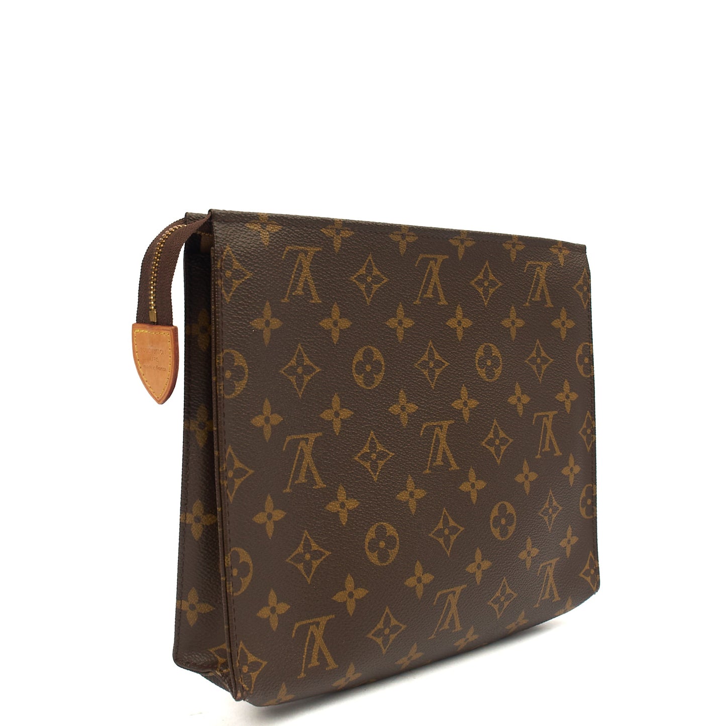 Louis Vuitton Clutch Toiletry Pouch 26  in Monogram, Canvas — Side View