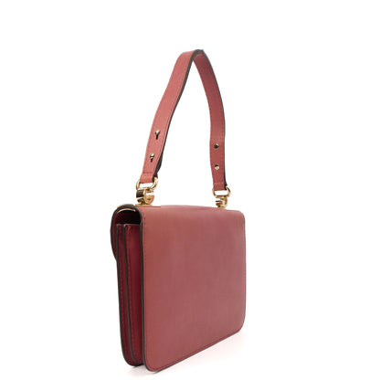 Gucci Shoulder Bag 1973 Crossbody in Pink, Leather — Back View