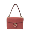 Gucci Shoulder Bag 1973 Crossbody in Pink, Leather — Front View