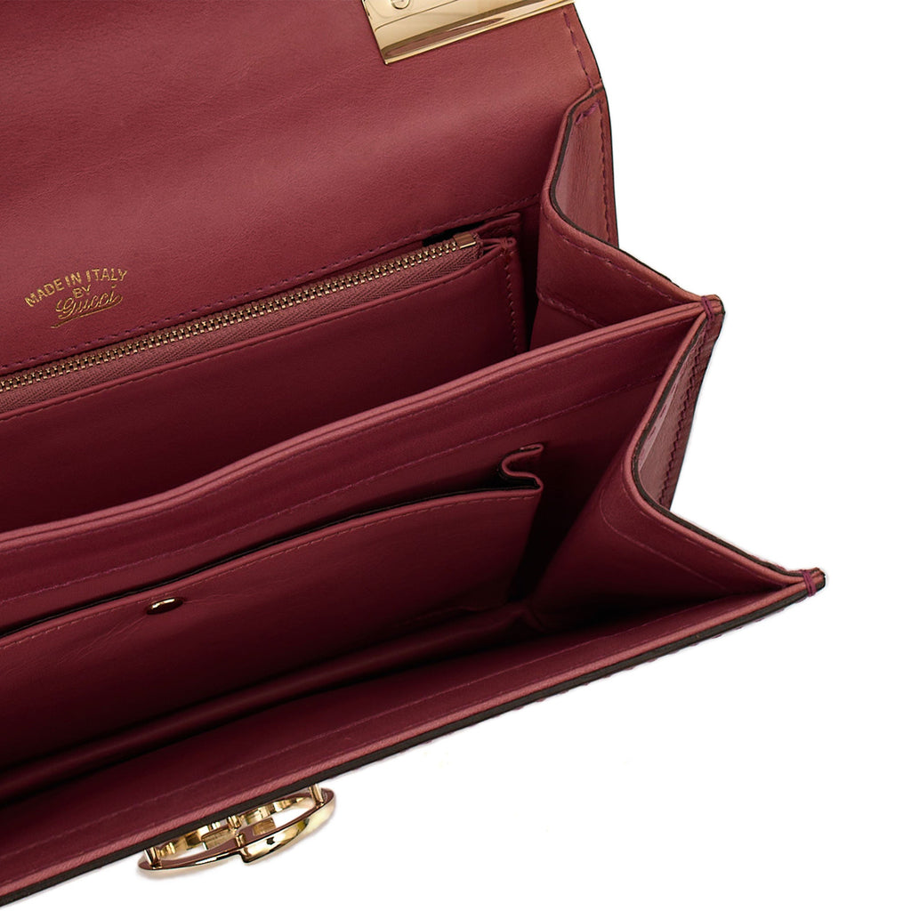 Gucci Shoulder Bag 1973 Crossbody in Pink, Leather — Alternate View 7