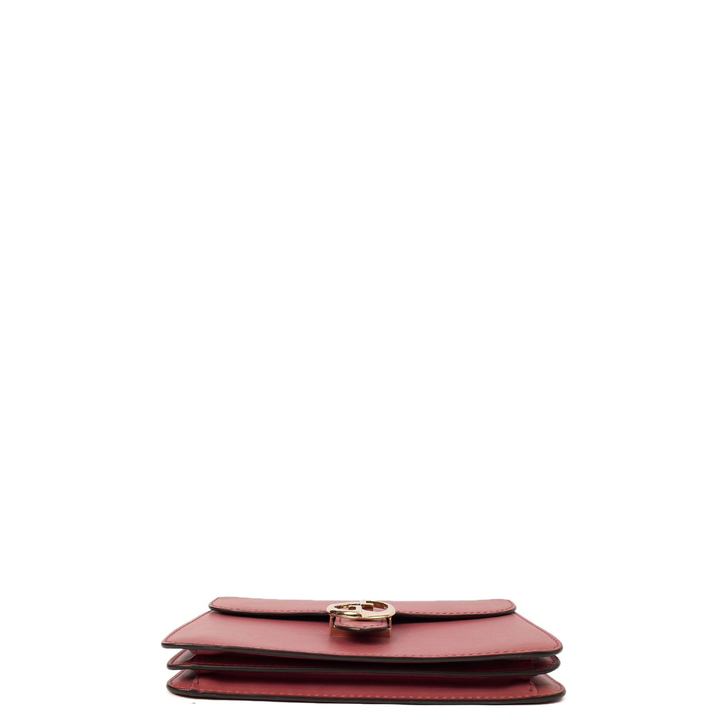 Gucci Shoulder Bag 1973 Crossbody in Pink, Leather — Detail View