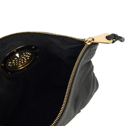 Mulberry Clutch Daria Pouch in Black, Calfskin Leather — Alternate View 7