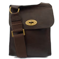 Mulberry Cross Body Antony in Brown, Calfskin Leather — Front View