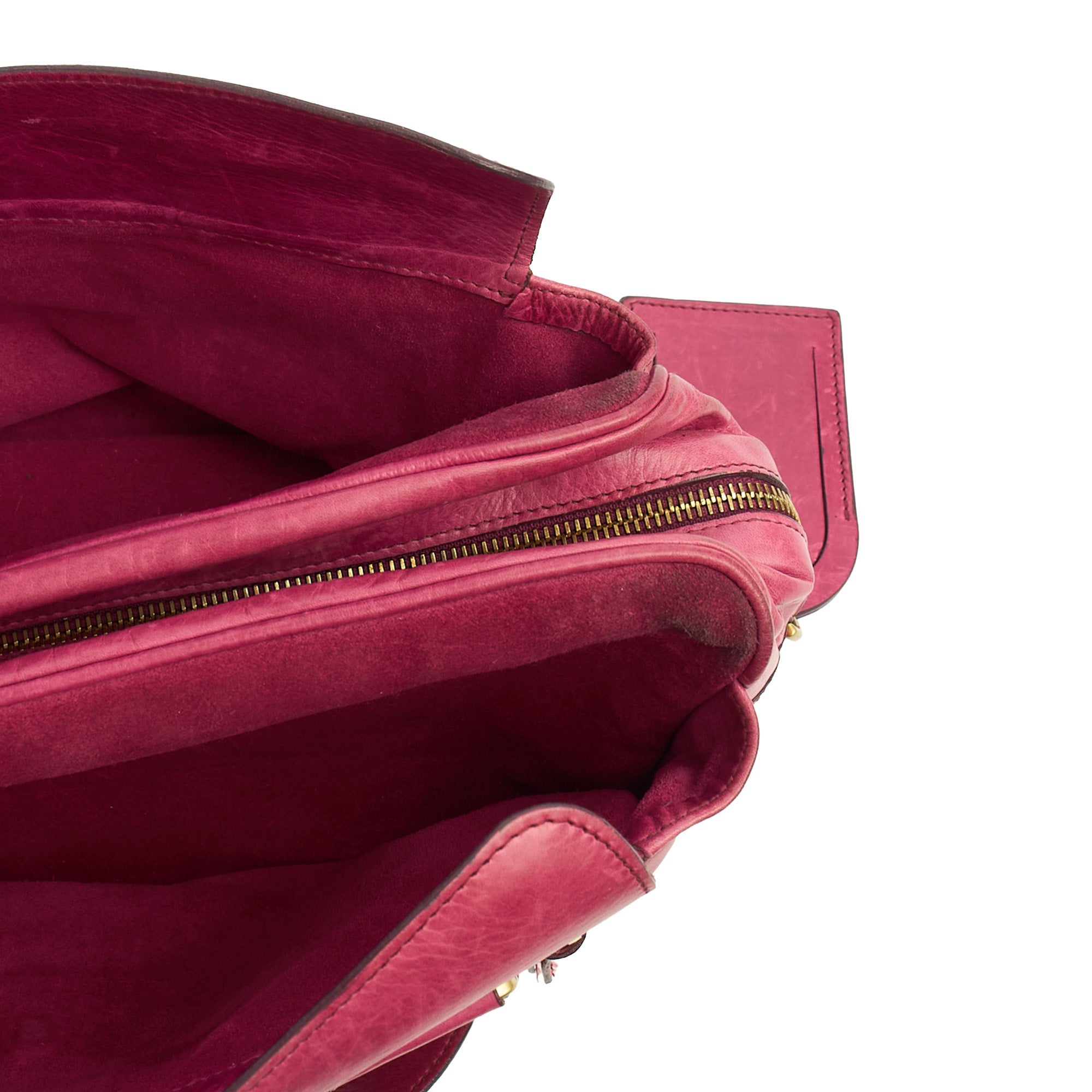 Mulberry Shoulder Bag Mabel  in Pink, Leather — Detail View