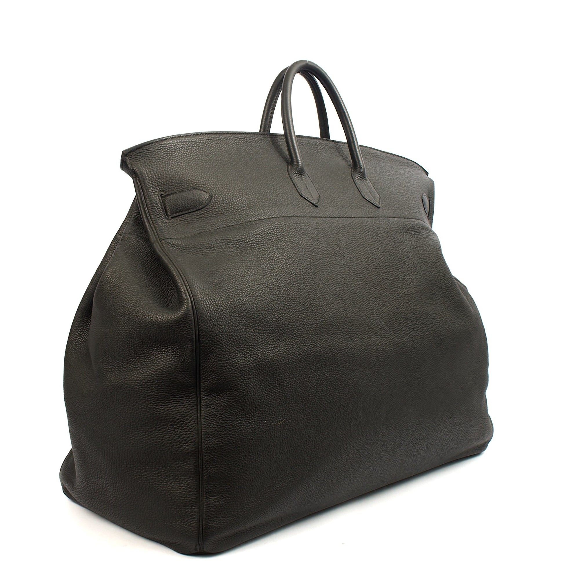 Hermes HAC 60 in Black, Togo Leather — Alternate View 15