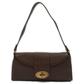 Mulberry Shoulder Bag Zinia  in Brown, Leather — Front View