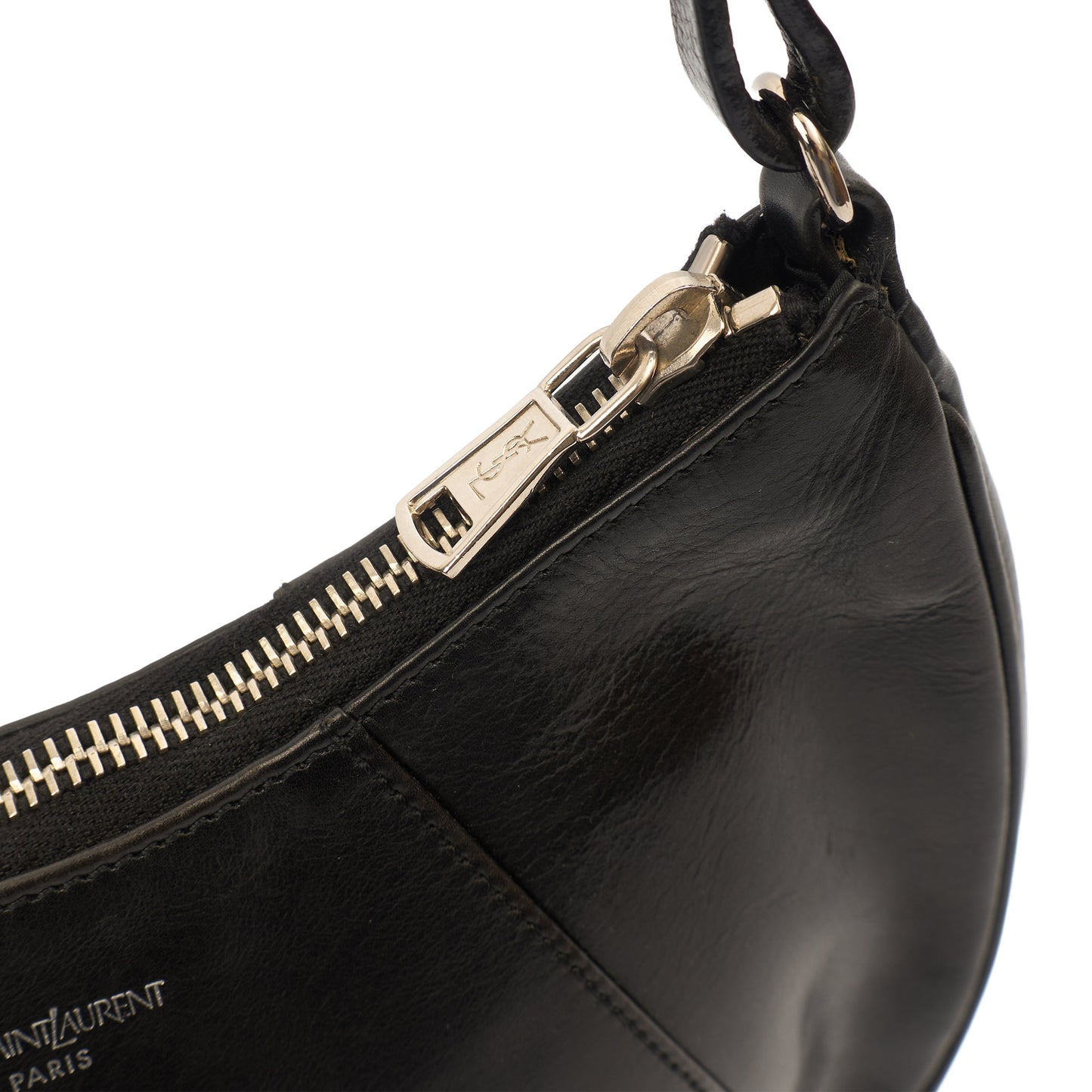 Saint Laurent Shoulder Bag Shoulder Bag in Black, Leather — Alternate View 9