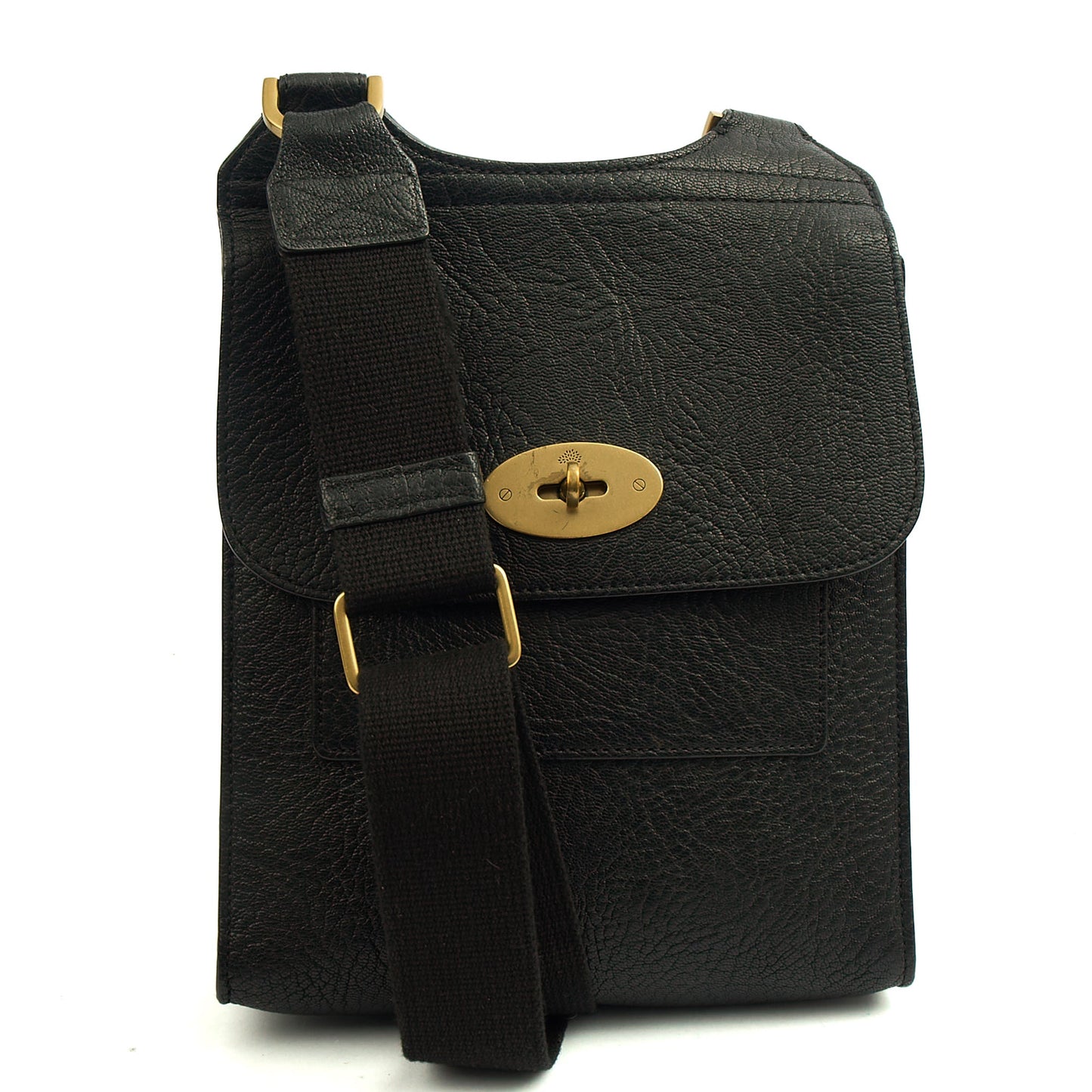 Mulberry Cross Body Antony in Black, Leather — Alternate View 8