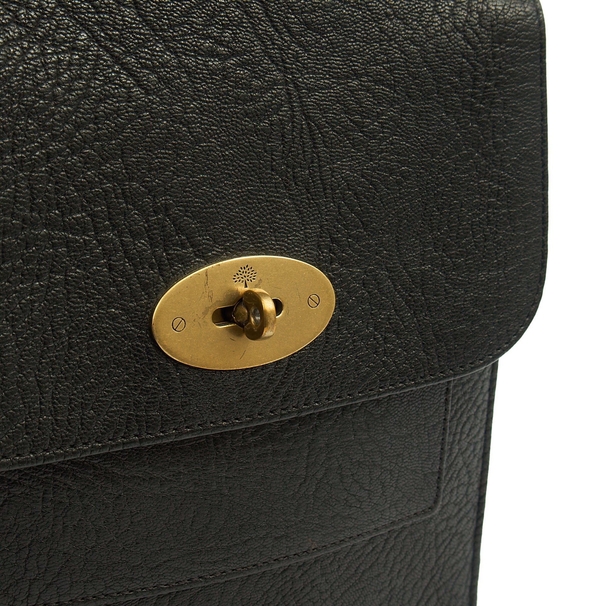 Mulberry Cross Body Antony in Black, Leather — Alternate View 13