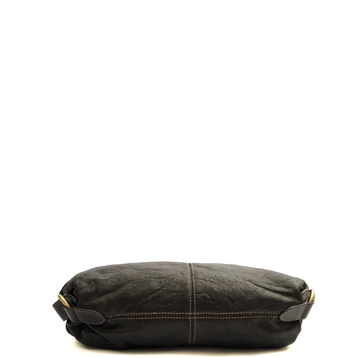 Mulberry Shoulder Bag Hayden in Black, Calfskin Leather — Top View
