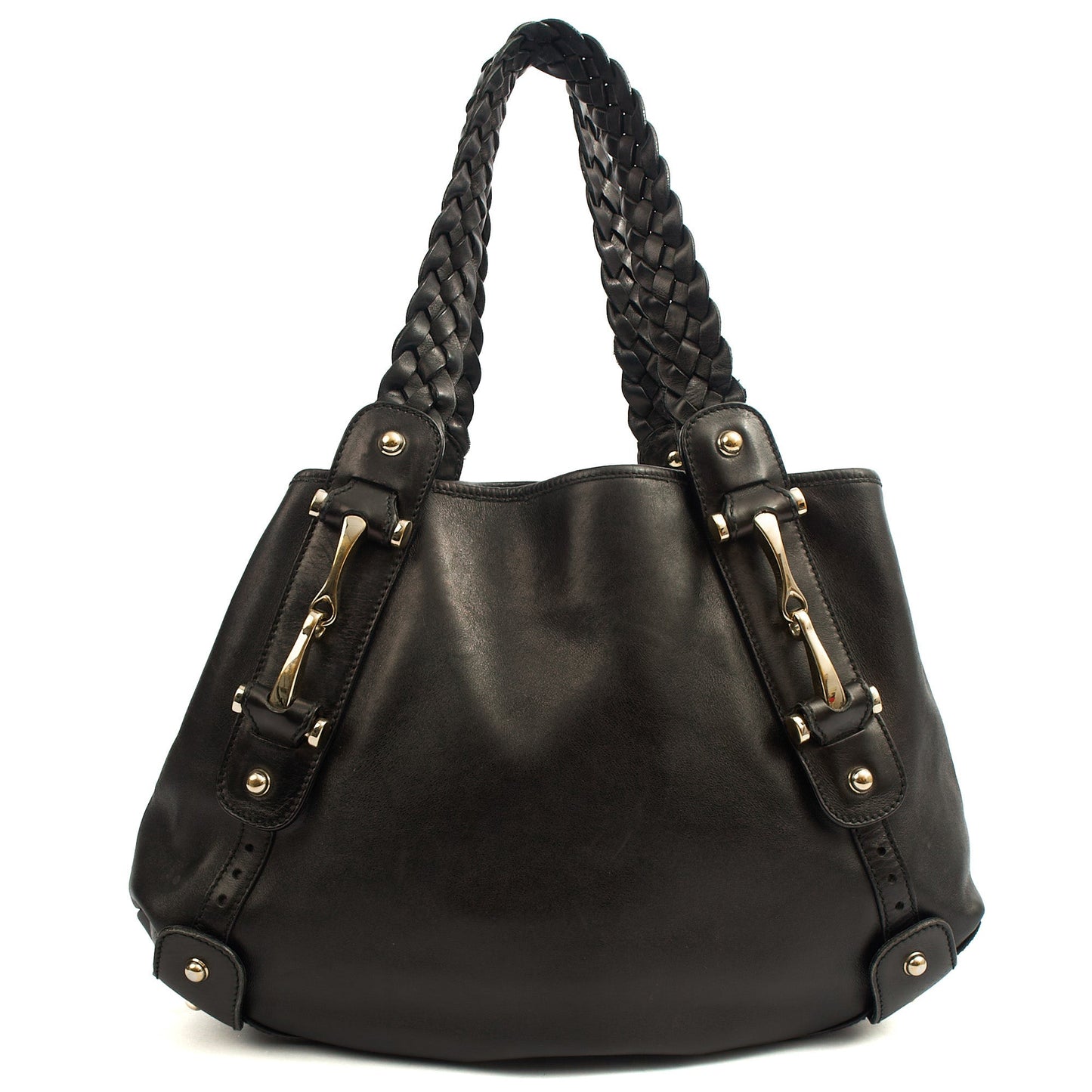 Gucci Shoulder Bag Pelham Shoulder Bag in Black, Leather — Back View