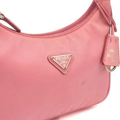 Prada Mini Bag Re-edition 2000 Nylon Mini Bag in Pink, Nylon — Alternate View 20