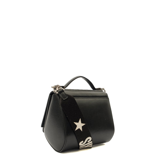 Givenchy Top Handle Pandora Box - Mini in Black, Box Calfskin — Side View