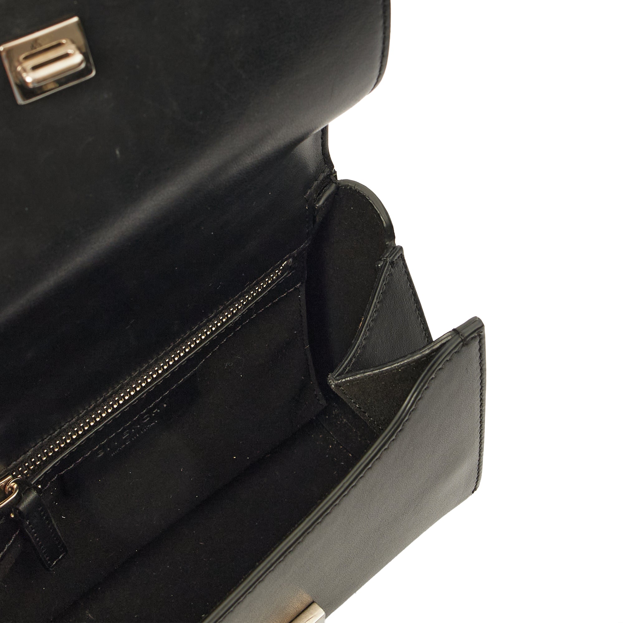 Givenchy Top Handle Pandora Box - Mini in Black, Box Calfskin — Alternate View 7