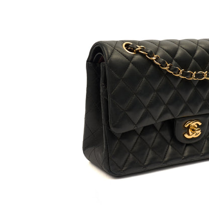 Chanel Classic Double Flap - Medium in Black, Lambskin Leather — Alternate View 8