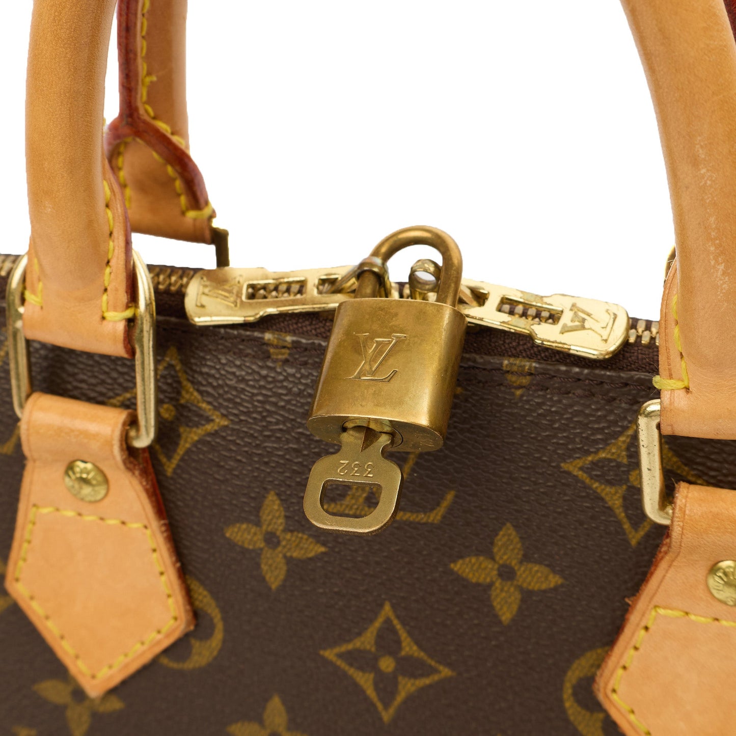 Louis Vuitton Top Handle Alma PM in Monogram, Canvas — Lifestyle View