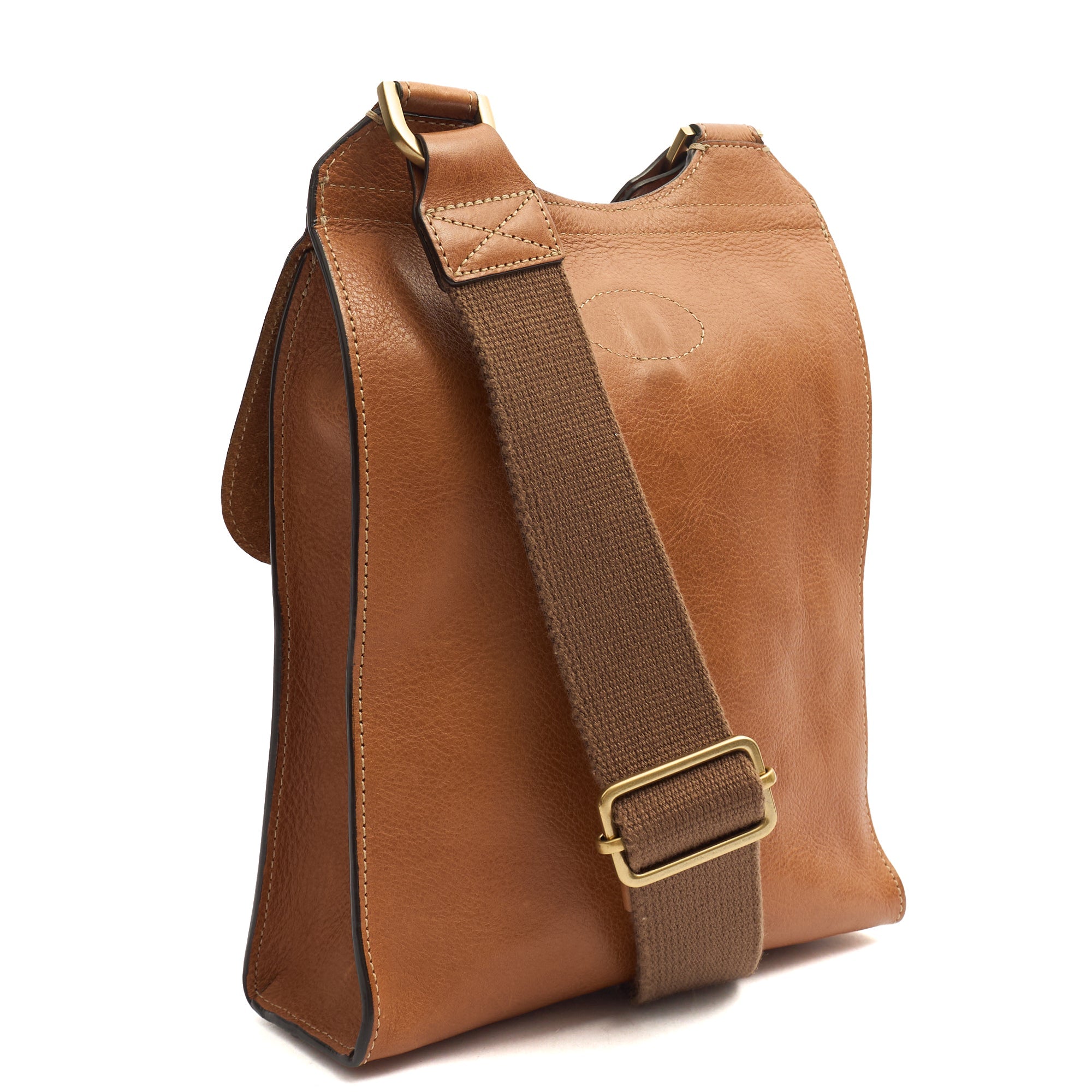 Mulberry Cross Body Antony in Oak, Leather — Back View