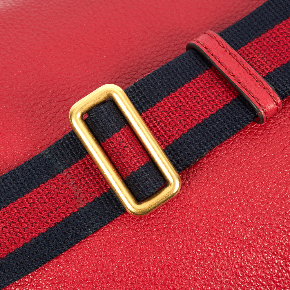 Gucci Bum Bag in Red, Leather — Alternate View 20