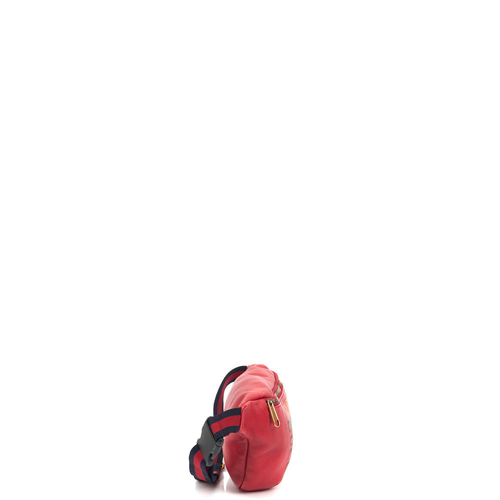 Gucci Bum Bag in Red, Leather — Alternate View 13