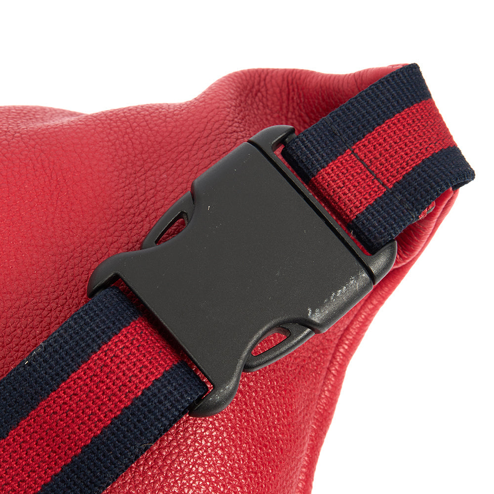 Gucci Bum Bag in Red, Leather — Alternate View 26