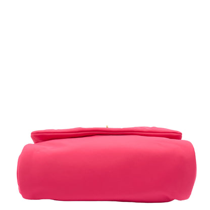 Mulberry Shoulder Bag Cecily  in Pink, Fabric — Top View