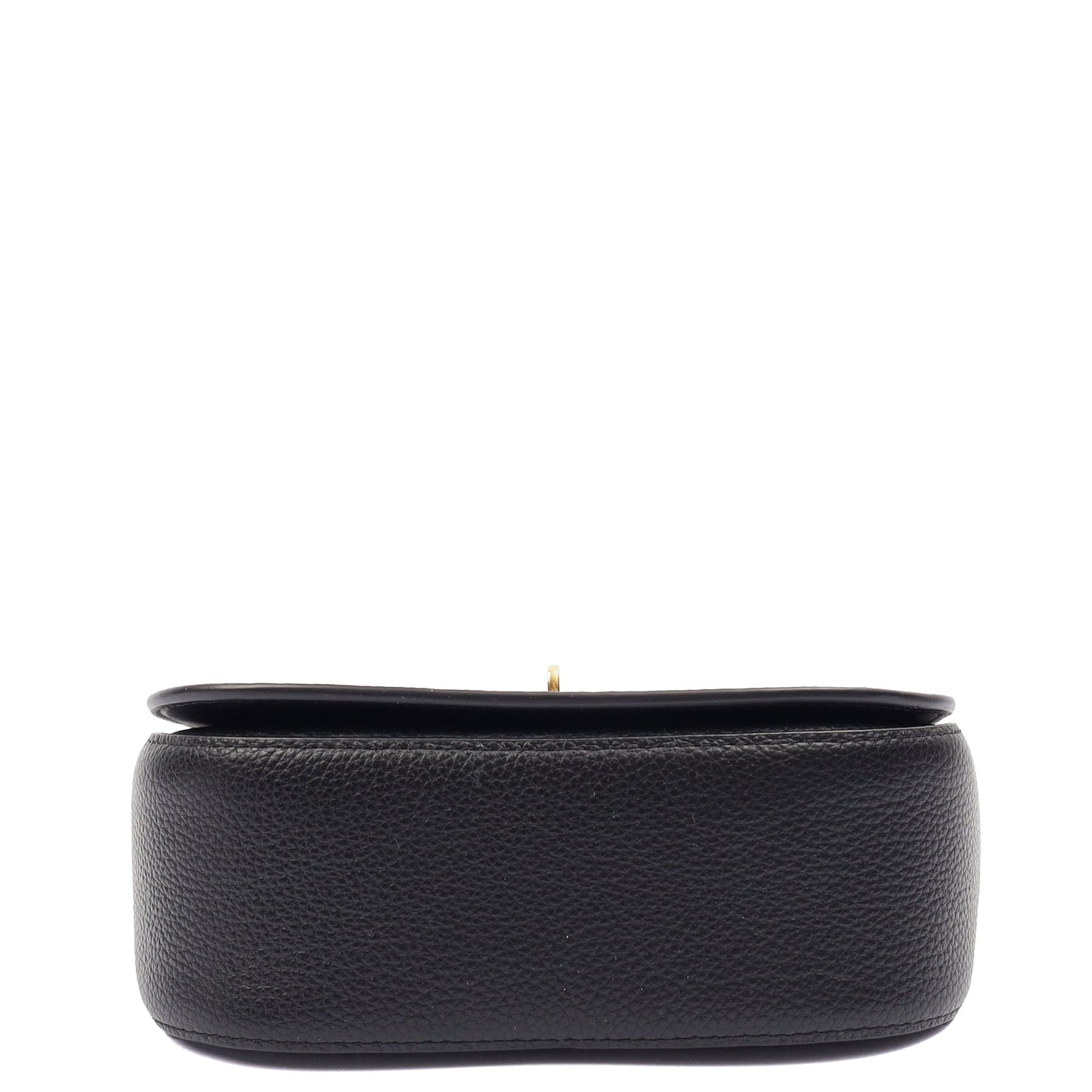 Mulberry Cross Body Darley Shoulder Bag - Small  in Black, Calfskin Leather — Top View