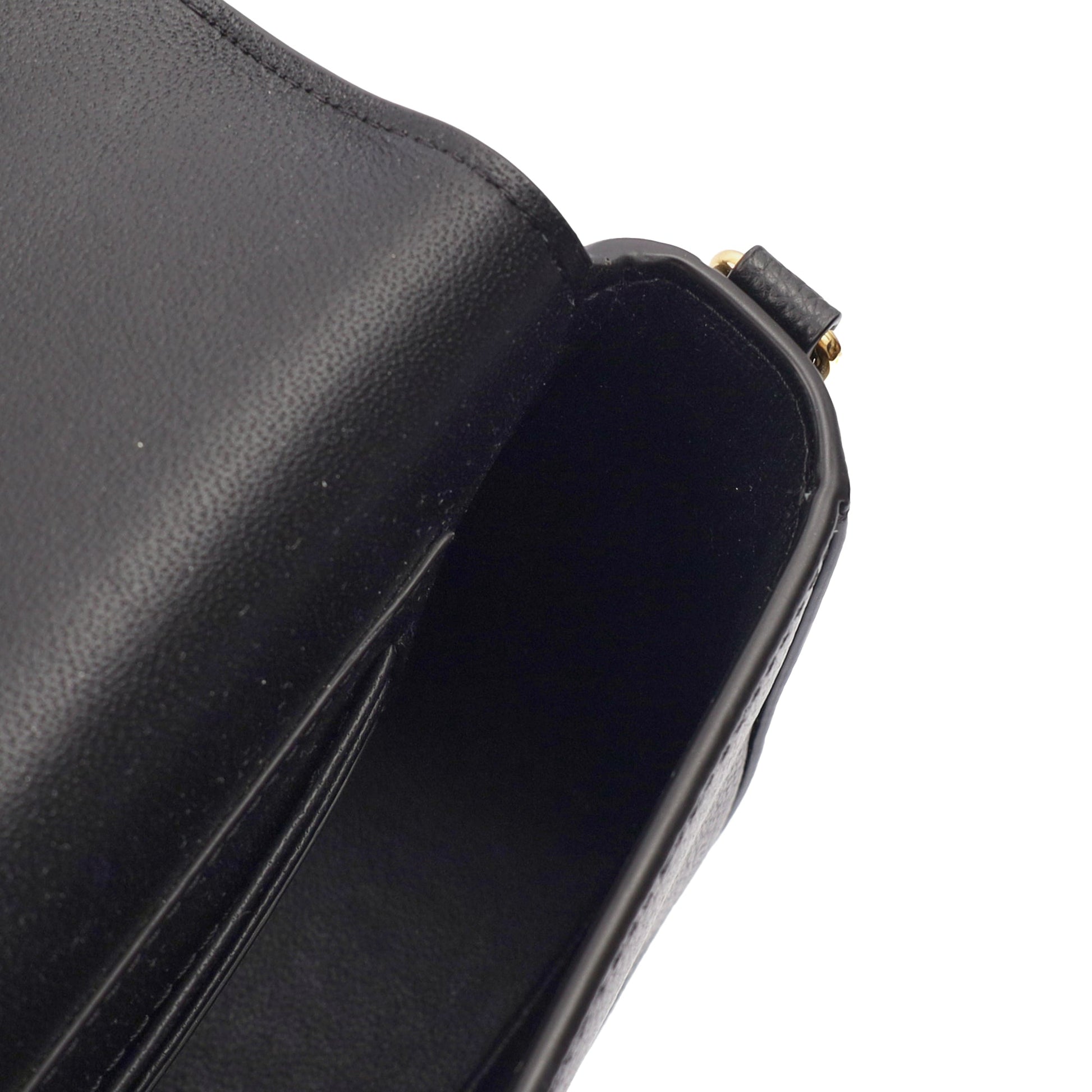 Mulberry Cross Body Darley Shoulder Bag - Small  in Black, Calfskin Leather — Detail View