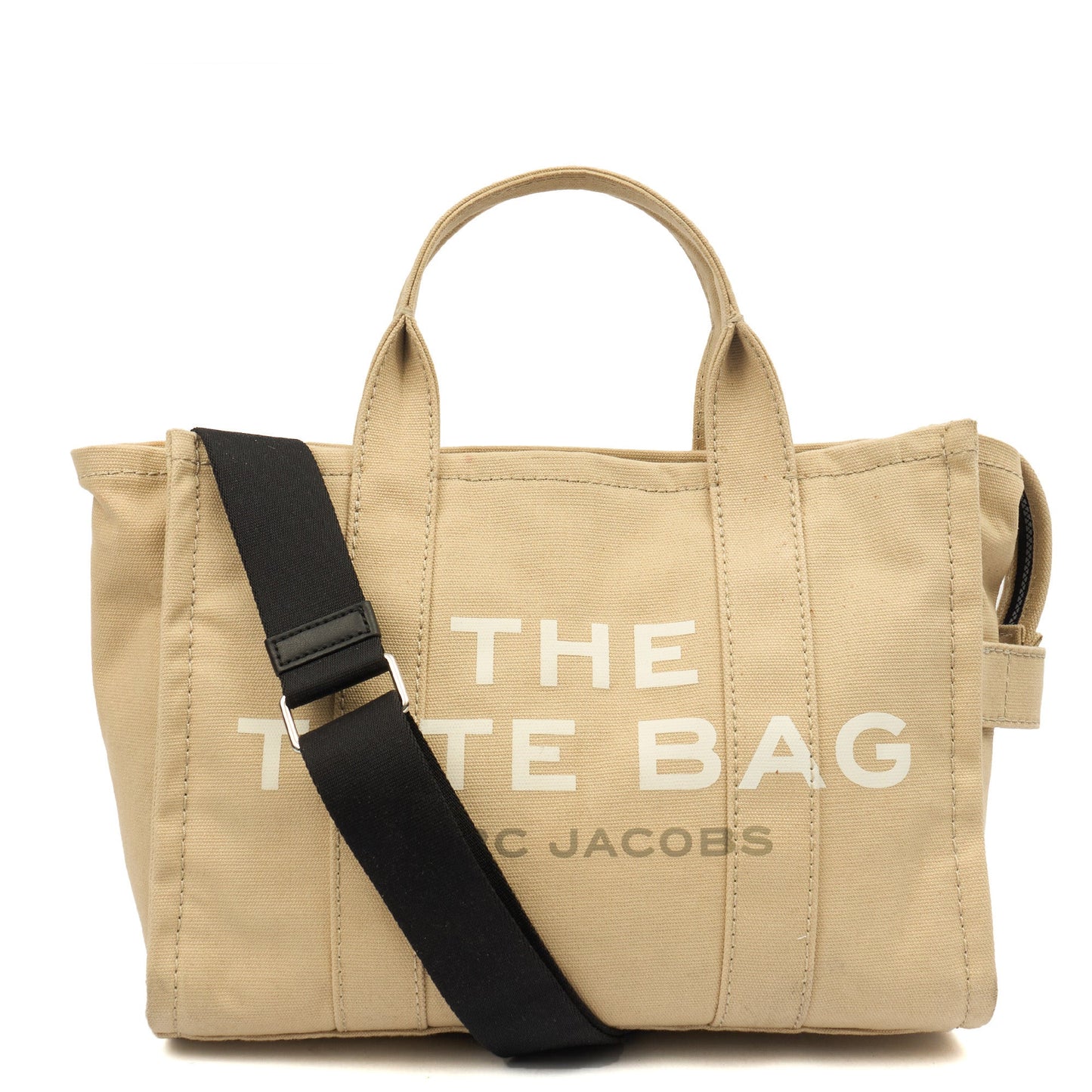 Marc Jacobs Tote The Tote Bag in Neutral, Fabric — Front View