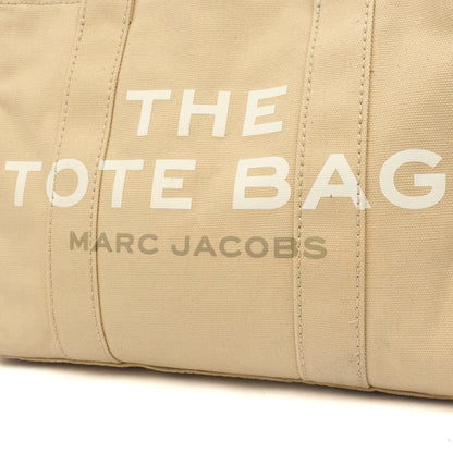 Marc Jacobs Tote The Tote Bag in Neutral, Fabric — Side View