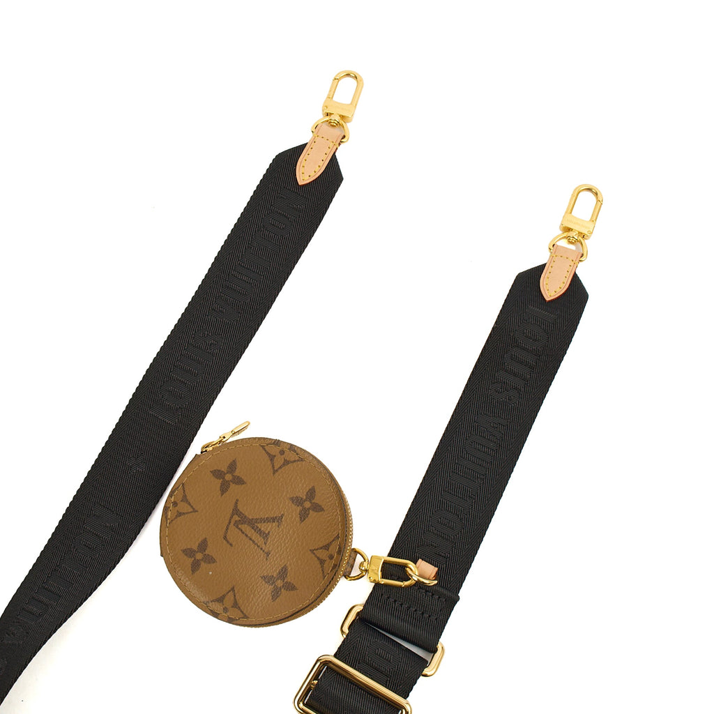 Louis Vuitton Other Bandouliere (Shoulder Strap) in Reverse Monogram, Canvas — Front View