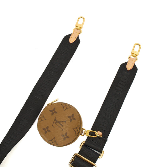 Louis Vuitton Other Bandouliere (Shoulder Strap) in Reverse Monogram, Canvas — Front View