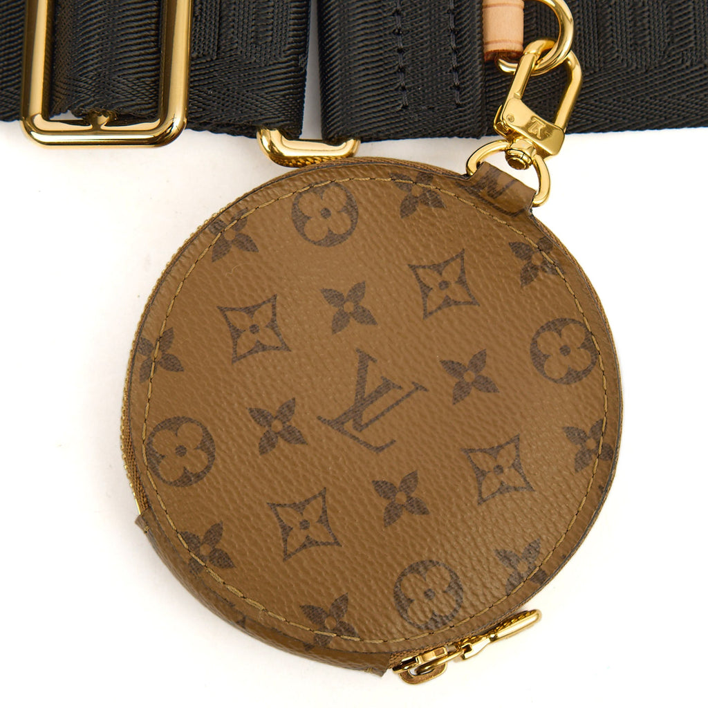 Louis Vuitton Other Bandouliere (Shoulder Strap) in Reverse Monogram, Canvas — Detail View