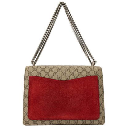 Gucci Shoulder Bag Dionysus - Large in Red, Leather — Detail View