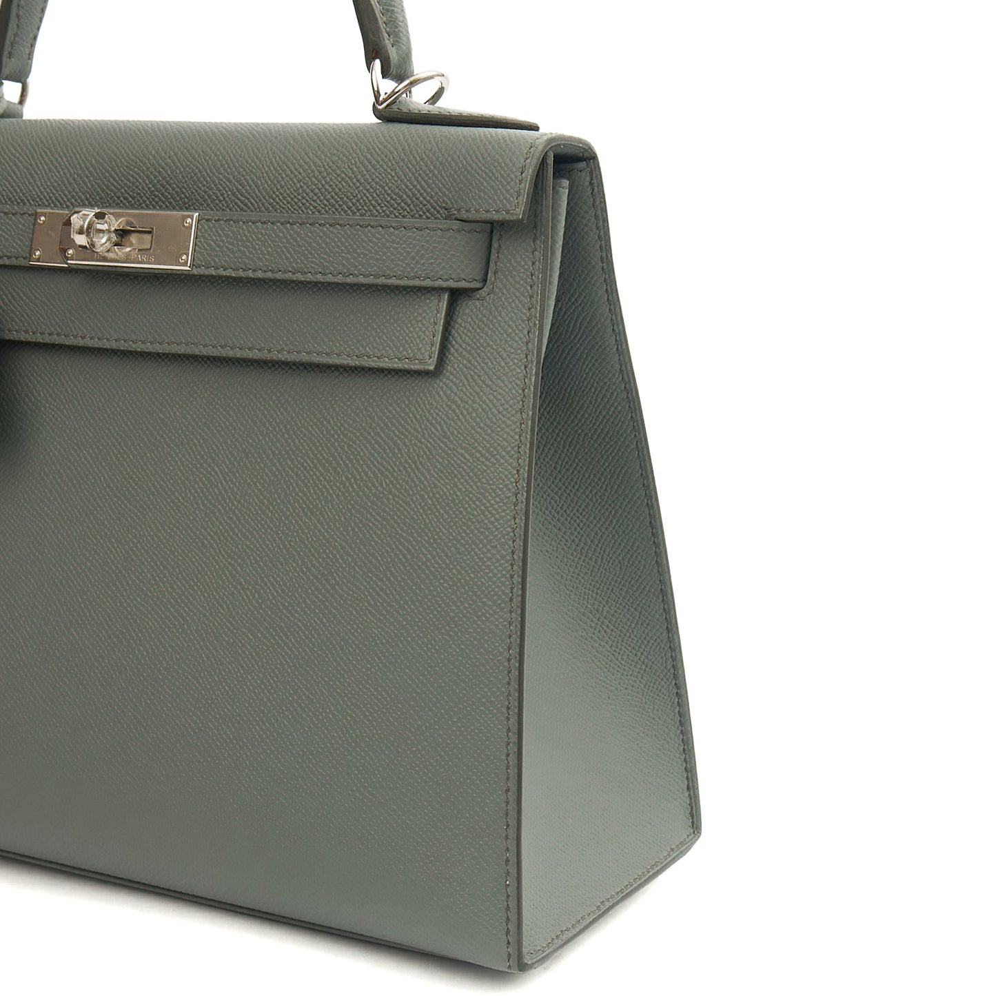 Hermes Kelly 28 in Verte Amande, Epsom Leather — Alternate View 23